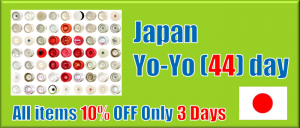 Japan Yo-Yo[44] Day! All items 10% OFF