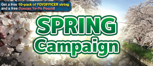 REWIND Spring Campaign – Get a Free YOYOFFICER String & Duncan Yo-Yo Pouch!!