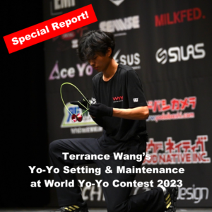 Terrance Wang’s Yo-Yo Setting & Maintenance at World Yo-Yo Contest 2023