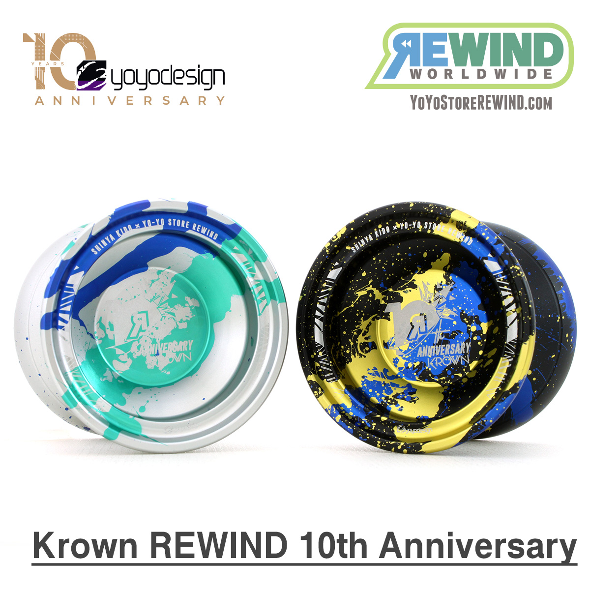 C3ヨーヨーデザイン「クラウン」REWIND10周年記念版含む新色4月29日22